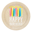 Load image into Gallery viewer, Eco-friendly Celebrations - Recycled-and-Recyclable Plates (pack of 12) MADE FAR AWAY - jiminy eco-toys
