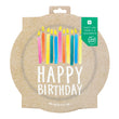 Load image into Gallery viewer, Eco-friendly Celebrations - Recycled-and-Recyclable Plates (pack of 12) MADE FAR AWAY - jiminy eco-toys
