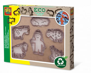 Eco play dough cutters - jiminy eco-toys
