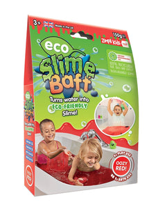 Eco Slime Bath Powder in Colours Blue or Red - see CAVEAT* - jiminy eco-toys