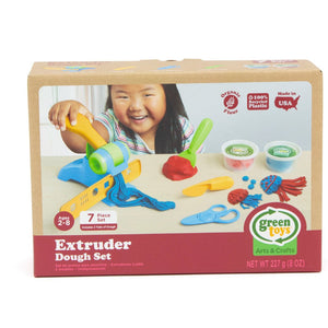 Extruder Dough Set - made from recycled plastic for age 2 years+ - jiminy eco-toys