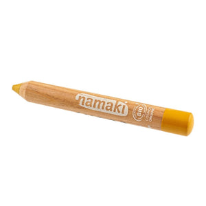 Face paint pencils - organic, easy - MINOR PLASTIC - TRADE - Rainbow - white, black, blue, green, red, yellow - bag of 12 - jiminy eco-toys