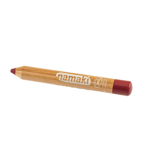 Face paint pencils - organic, easy - MINOR PLASTIC - TRADE - Rainbow - white, black, blue, green, red, yellow - bag of 12 - jiminy eco-toys