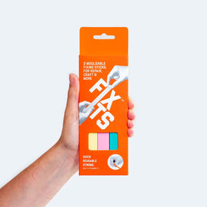 FixIts - remoldable bioplastic to easily repair rigid things! - jiminy eco-toys