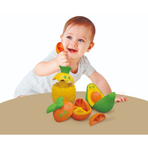 Fun Fruit Puzzle for age 12m - 36m - jiminy eco-toys