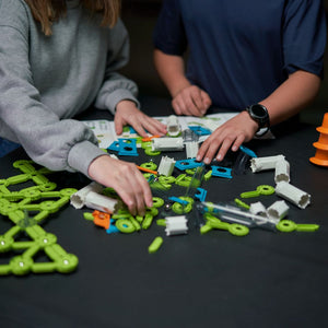 Geomag Mechanics Gravity 'Elevator Circuit' - recycled plastic, 207 pieces, age 8+ - jiminy eco-toys