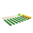 Load image into Gallery viewer, Glow in the Dark&#39; Domino Tulips - Wooden nature inspired Domino Game for 2 players for age 4+ - jiminy eco-toys