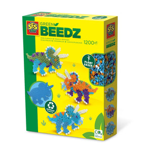 Green Beedz 'Dinosaurs' - eco-friendly iron-on Beads Set - jiminy eco-toys