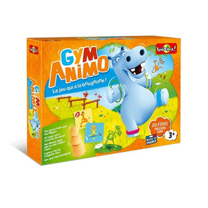 Gym Animo - a fun exercise board game for ages 3+ or 5+ (two levels of difficulty in one box) SHRINKWRAPPED - jiminy eco-toys