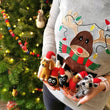 Load image into Gallery viewer, Handmade Felt Christmas Big Bumblebee - Hanging Biodegradable Christmas Tree Decorations (MADE FAR AWAY) - jiminy eco-toys