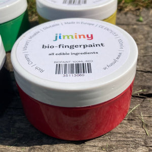 Jiminy bio-paint - edible ingredients finger paint for all ages - jiminy eco-toys