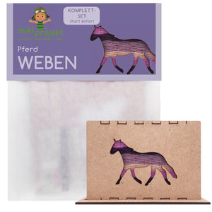 'Learn how to Weave' Kit - Horse - jiminy eco-toys