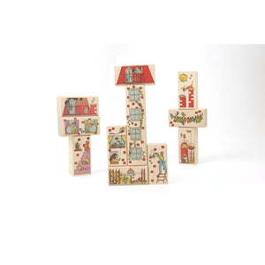 Little House' Wooden Construction Puzzle for age 2+ - jiminy eco-toys