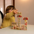 Load image into Gallery viewer, Little House&#39; Wooden Construction Puzzle for age 2+ - jiminy eco-toys