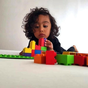 "Little LEGO" baseplate made from plants - jiminy eco-toys