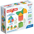 Load image into Gallery viewer, Magnetic MAGICUBE shapes starter set - recycled plastic, 6 pieces, age 1-5 years - jiminy eco-toys