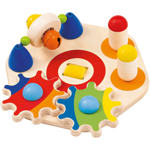 Minitivity - mobile activity disc with a variety of challenges, 14cm - jiminy eco-toys