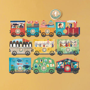 My little Train' Insert Puzzle for age 2+ - jiminy eco-toys
