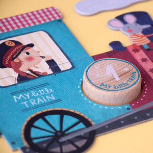 My little Train' Insert Puzzle for age 2+ - jiminy eco-toys