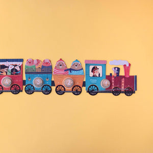 My little Train' Insert Puzzle for age 2+ - jiminy eco-toys