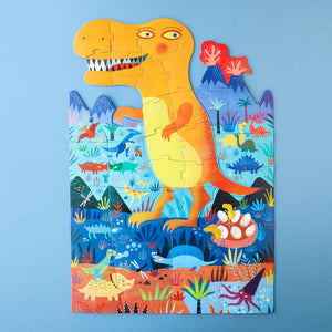 My T-Rex Dino Puzzle, age 3-6 years SHRINKWRAPPED - jiminy eco-toys