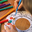 Load image into Gallery viewer, myRoodi - indoor frisbees to colour-in - 3-pack or 30-pack - jiminy eco-toys