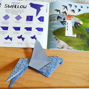 Nature Origami (a paperback book by Clover Robin) - jiminy eco-toys