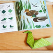 Load image into Gallery viewer, Nature Origami (a paperback book by Clover Robin) - jiminy eco-toys