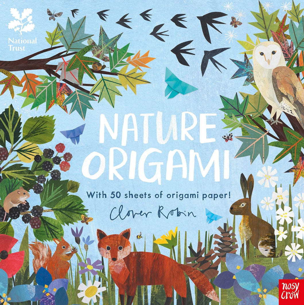 Nature Origami (a paperback book by Clover Robin) - jiminy eco-toys