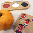 Load image into Gallery viewer, Organic face painting kit - 3 colours (red, black, white): Pirate / Ladybird - jiminy eco-toys