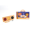 Load image into Gallery viewer, Organic face painting kit - 3 colours (red, black, yellow): Ninja &amp; Superhero - jiminy eco-toys