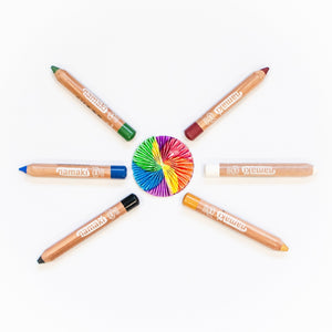 Organic face painting kits and pencils - jiminy eco-toys