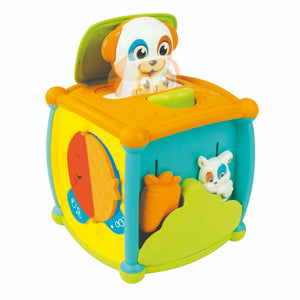 Peekaboo Activity Cube for age 10m - 36m - jiminy eco-toys