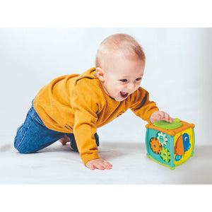 Peekaboo Activity Cube for age 10m - 36m - jiminy eco-toys