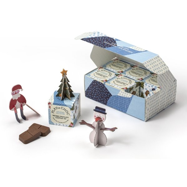 PLAYin CHOC Christmas 6-pack gift set - jiminy eco-toys