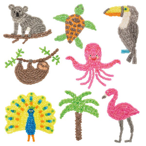PlayMais® Mosaic Window - ANIMALS (age 3+) - jiminy eco-toys
