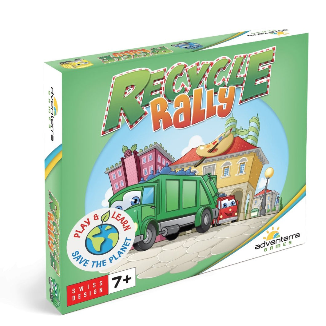 Recycle Ralley Boardgame - age 7+ - jiminy eco-toys