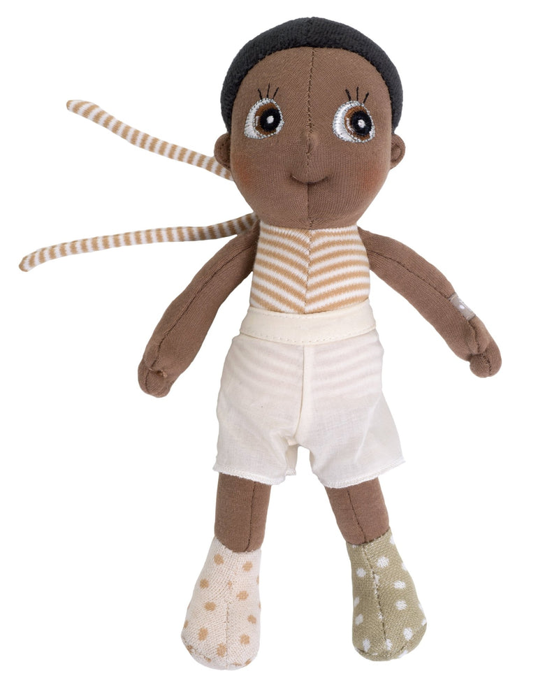 Rubens Barn mini eco bud - organic cloth empathy doll - with tree planted - jiminy eco-toys