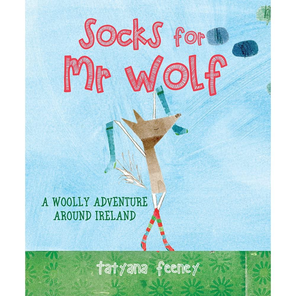 Socks for Mr Wolf (hardback book by Tatyana Feeney) - jiminy eco-toys