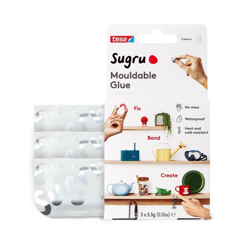 Sugru Moldable Glue (dries flexible) NOT ECO IN ITSELF - 3-packs - jiminy eco-toys