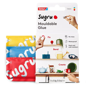 Sugru Moldable Glue (dries flexible) NOT ECO IN ITSELF - 3-packs - jiminy eco-toys
