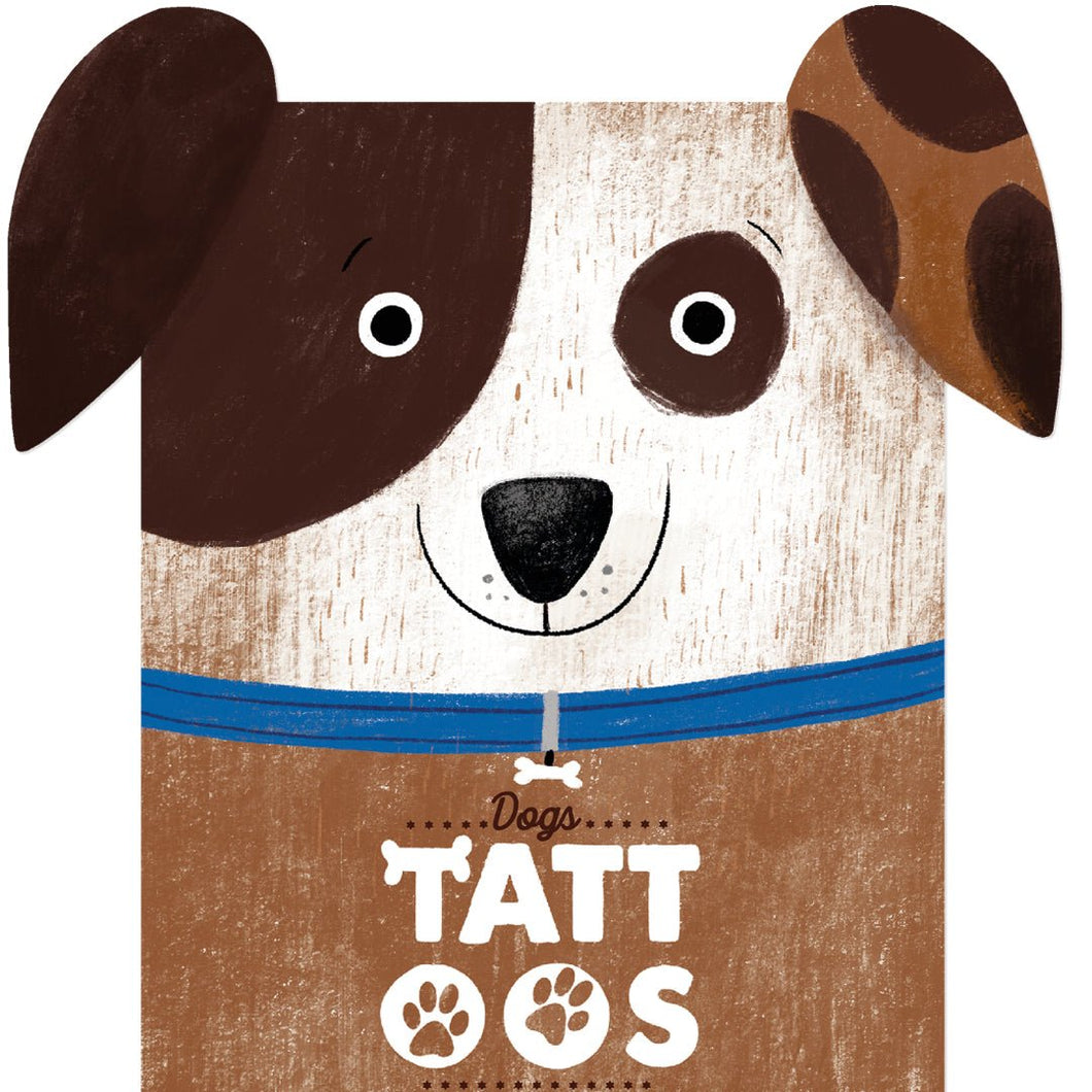 Tattoo Set 'Dogs' with 10 Tattoos, age 3+ SHRINKWRAPPED - jiminy eco-toys