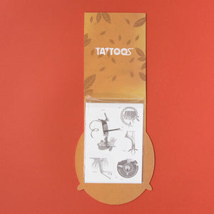 Tattoo Set 'Jungle' with 10 Tattoos, age 3+ SHRINKWRAPPED - jiminy eco-toys