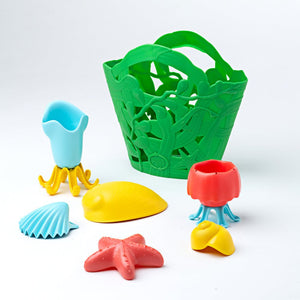 Tide Pool Bath Play Set made from recycled plastic for age 6m+ - jiminy eco-toys