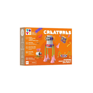 TOYI Upcycling Craft Kit 'Creatures' - jiminy eco-toys