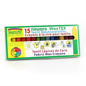 WaxTex eco-conscious textile crayons - jiminy eco-toys