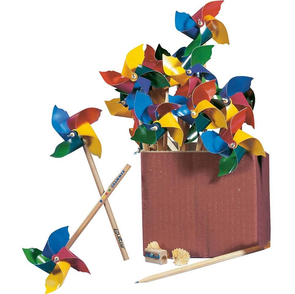 Windmill pencils - jiminy eco-toys