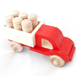 Wooden Irish Milk Churn Truck - jiminy eco-toys