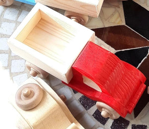 Wooden Irish Milk Churn Truck - jiminy eco-toys