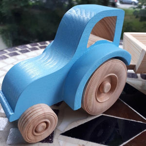 Wooden Irish Tractor & Trailer - jiminy eco-toys